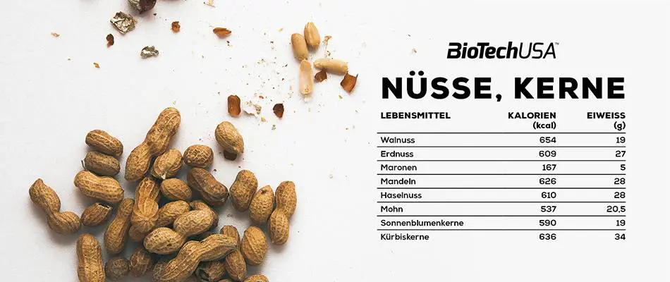 Nüsse, Samen und Hülsenfrüchte Nüsse, Samen und Hülsenfrüchte