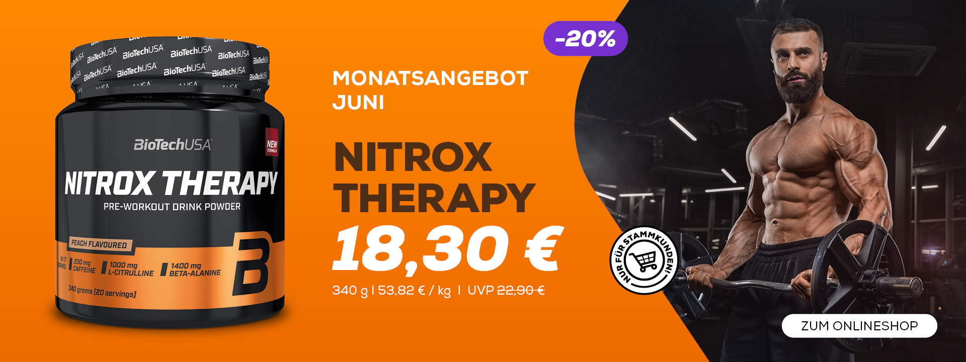 Nitrox Therapy 340g -20%